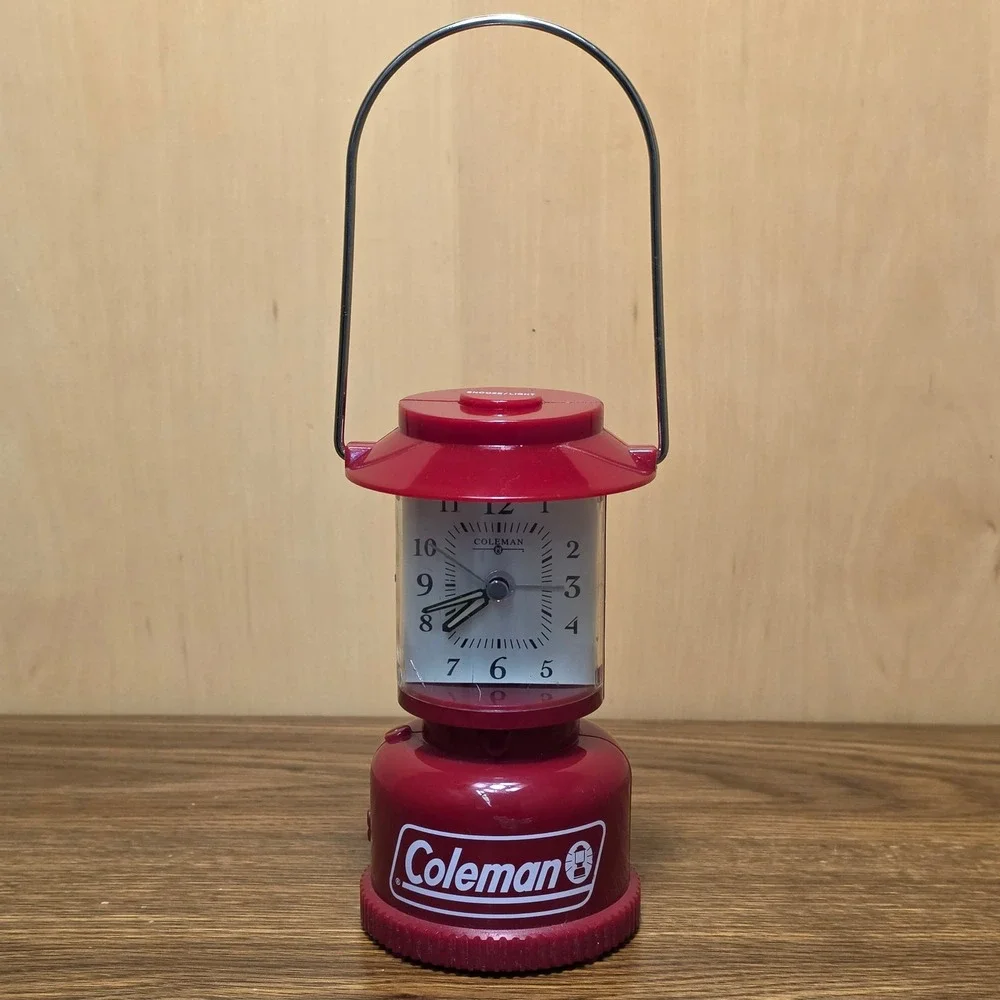 Coleman Lantern Alarm Clock Red 6